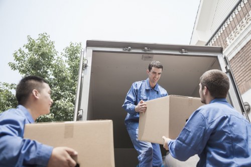 Commercial van support for a small business move in Leyton