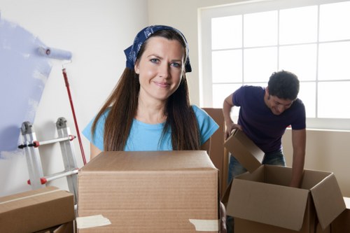 Packing and loading service for a Leyton home removal
