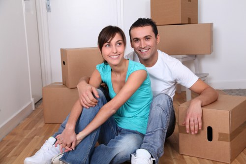 Van service for flat moves in Leyton residential area