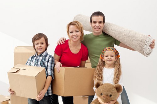 Commercial moving support for a local Leyton business