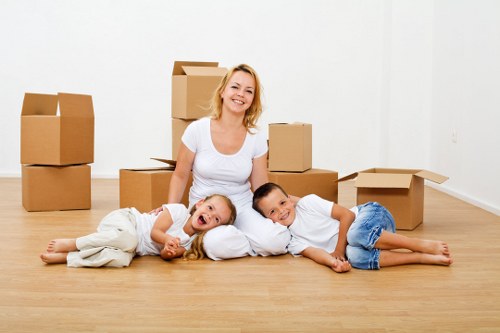 Careful packing support for fragile household items in Leyton