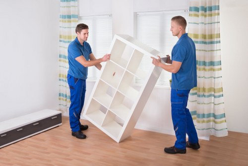 Safe and compliant payment area for moving services in Leyton