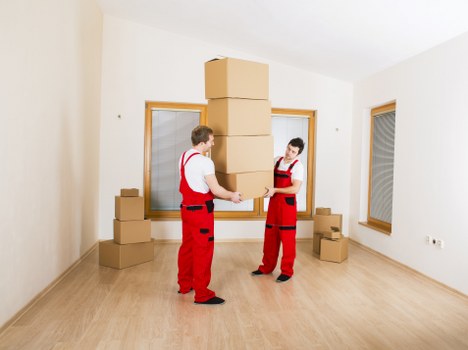 Team organising an office relocation service in Leyton
